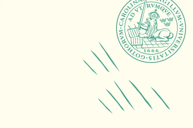 vit bakgrund med gröna grafiska element