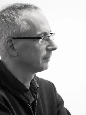 portrait black and white